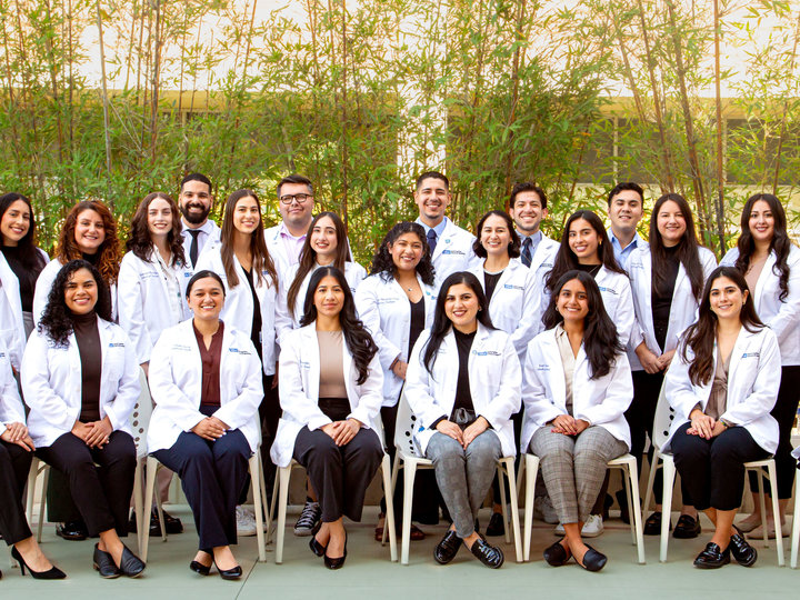 A group photo of the Latino Medical Student Association